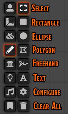 Drawing Tools - Menu