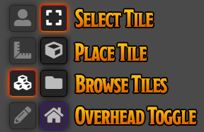 Tiles Control Palette
