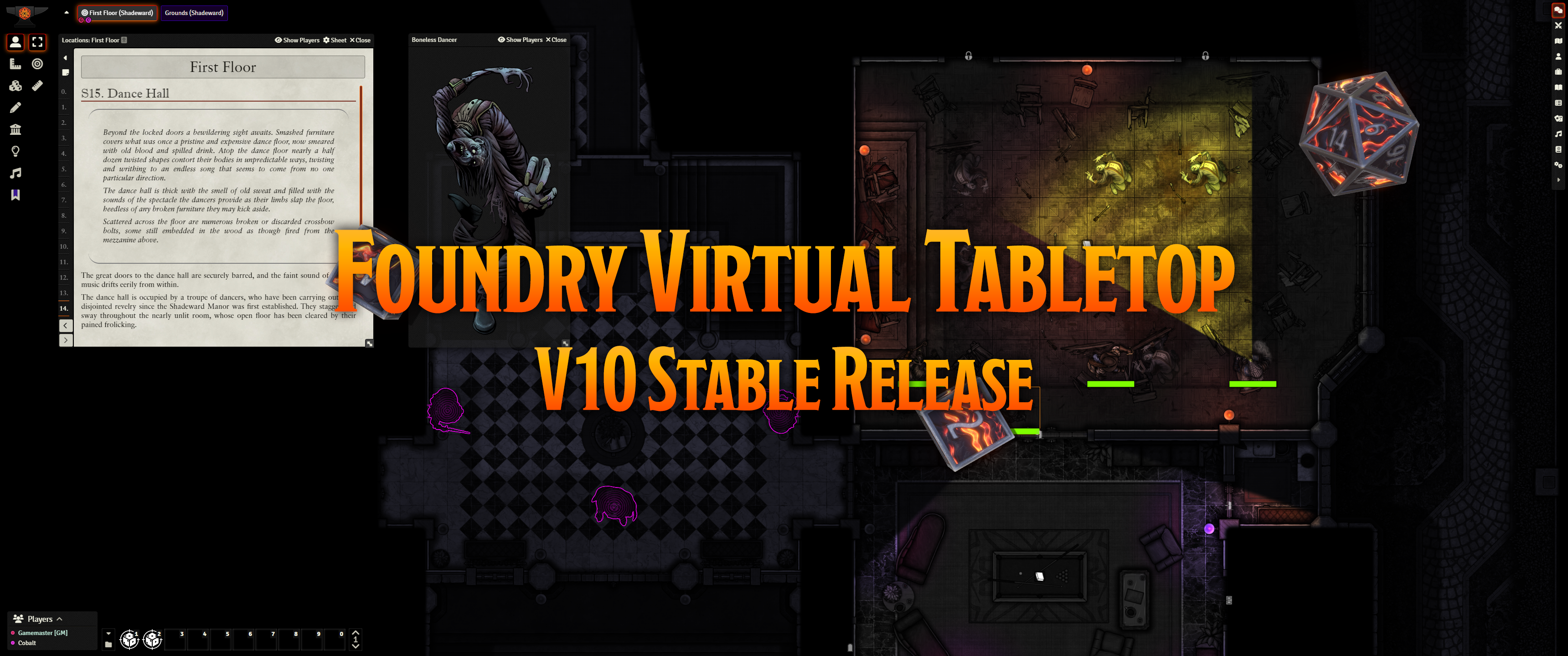 Release Notes for Foundry Virtual Tabletop Version 10 Stable